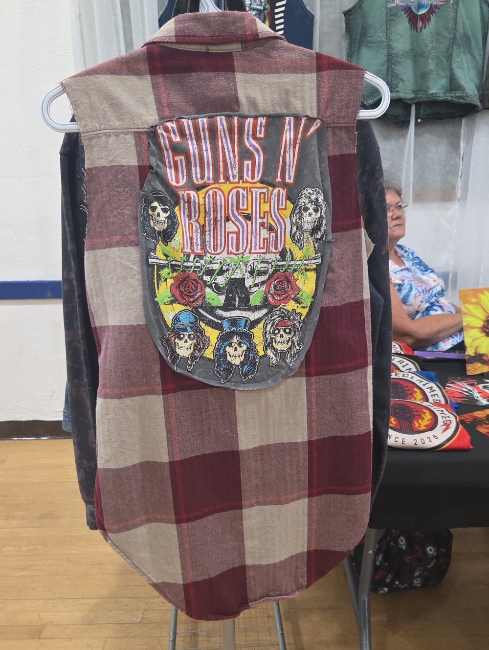 Guns and roses vest